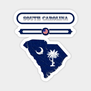 SOUTH CAROLINA STATE, UNITED STATES, USA. SAMER BRASIL Magnet