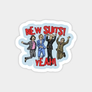 New Suits! YEAH! Magnet