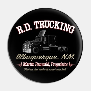 R.D. Trucking Custom Pin