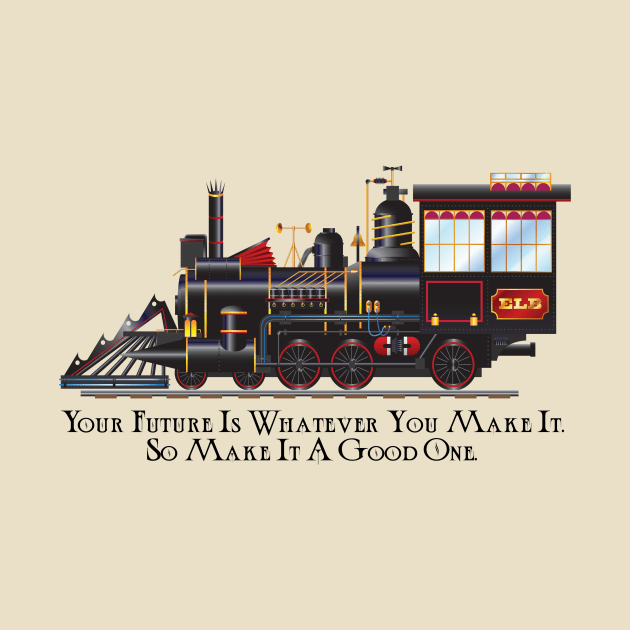 E.L.B. Limited - The Back to the Future 3 Train by Cartarsauce Threads 