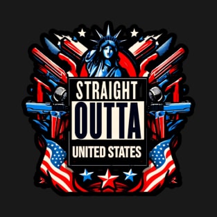 Straight Outta United States T-Shirt
