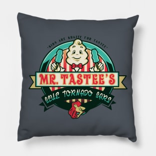 Mr. Tastee's Blue Tornado bars Pillow