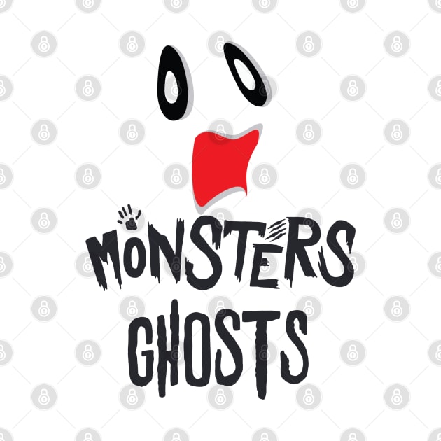 Monsters ghost by hcreativeart