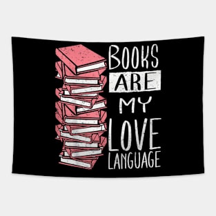 Books Are My Love Language Book Tapestry