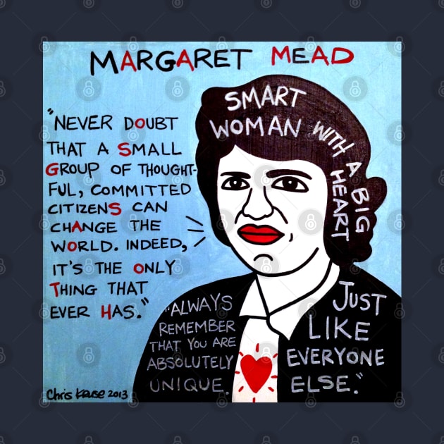 Margaret Mead by krusefolkart