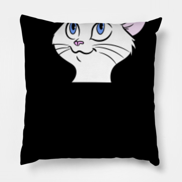 Cute Funny Cat In Pocket Shirt Gift Pocket Cat Pillow Teepublic