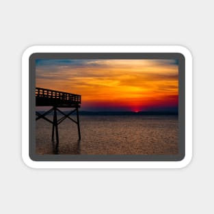 Beach Sunset Magnet