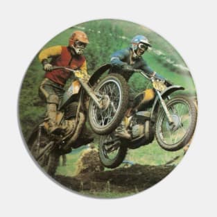 Vintage Motocross 2 Pin