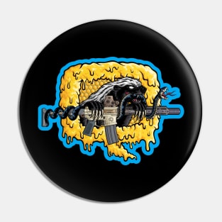 Q Honey Badger Pin