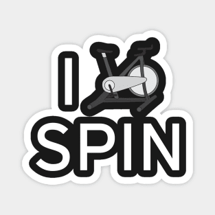 I Love Spin Magnet