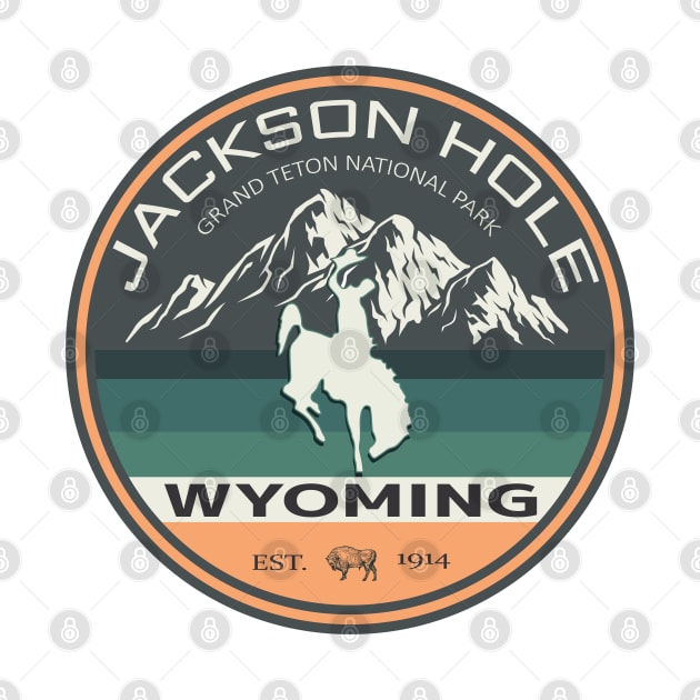 The Jackson Hole Exclusive Wyoming Mountains Lovers by Meryarts