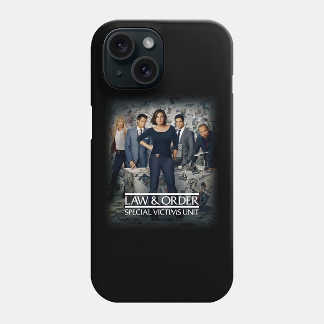 Law & Order special victims unit Phone Case by Ria_Monte