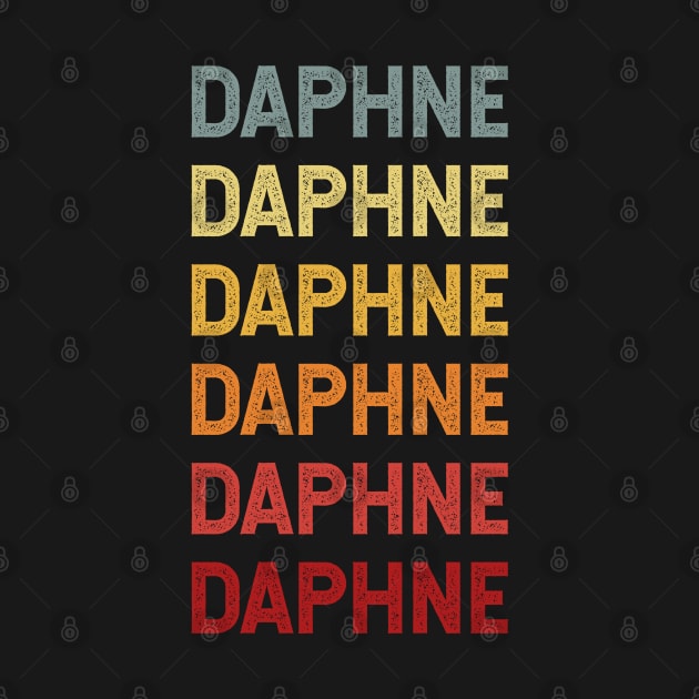 Daphne Name Vintage Retro Gift Named Daphne by CoolDesignsDz