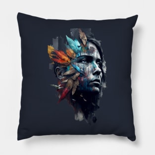 Hipster Urban Art Pillow