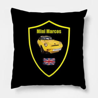 Mini Marcos Car British design Pillow