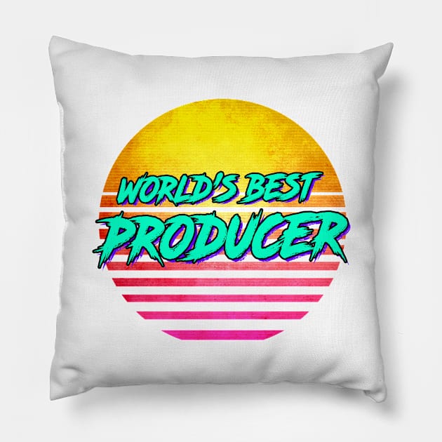 World's Best producer Gift Pillow by GWENT