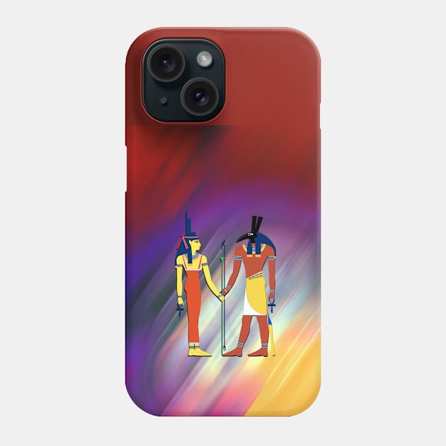 Egyptian Pharaohs الفراعنة المصريين Phone Case by doniainart