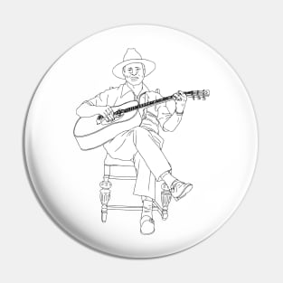 Honeyboy Edwards Pin