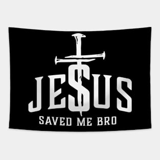 Jesus saved me bro, Christian, Jesus Christ Tapestry