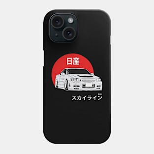 GTR R34 Skyline Dark edition Phone Case