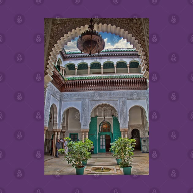 Morocco. Casablanca. City Hall. Courtyard. by vadim19