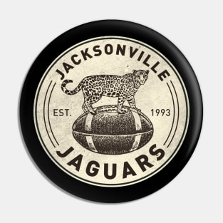 Jacksonville Jaguars 1 by Buck Tee Originals Pin