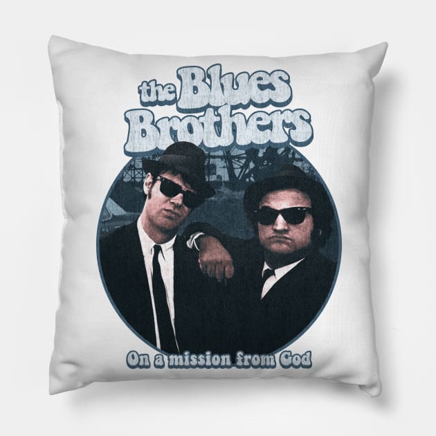 The Blues Brothers Pillow by StayTruePonyboy