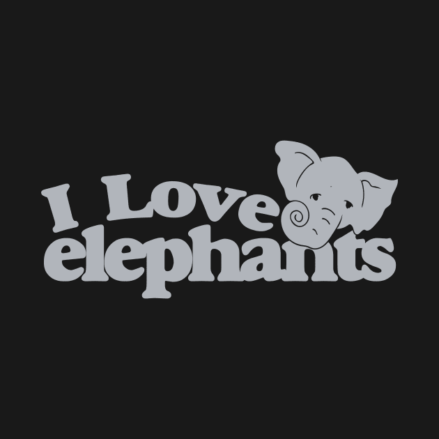 I love elephants by bubbsnugg