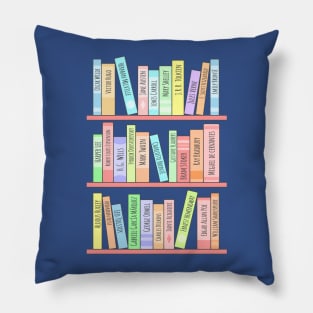 Classics Bookshelf Pillow