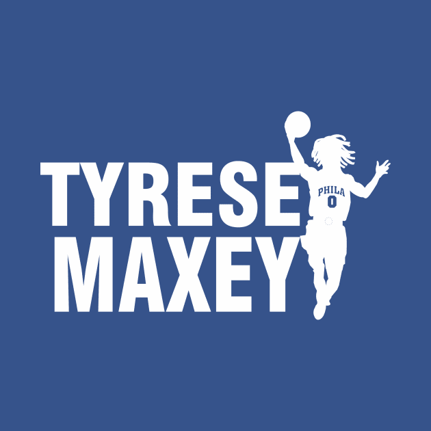 Tyrese Maxey by Tom Stiglich Cartoons