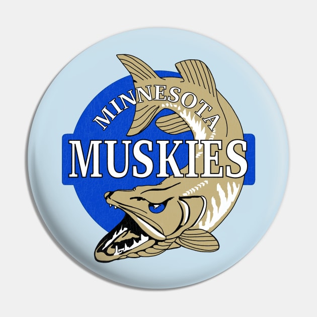 Defunct Minnesota Muskies ABA Basketball 1967 Pin by LocalZonly