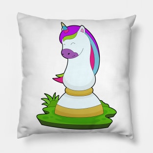 Unicorn Chess piece Knight Chess Pillow