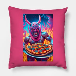 Pizza Demon #3 Pillow