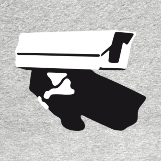 cool cctv surveillance video camera banksy graffiti stencil for cool stencil