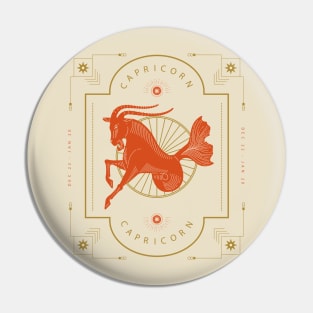 Capricorn Pin