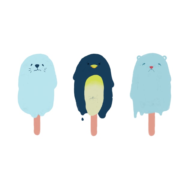 Animal ice-lollies by rocioalb