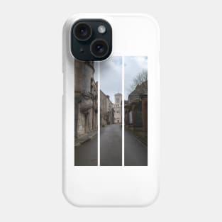 Vezelay Abbey is a Benedictine and Cluniac monastery in the Bourgogne-Franche-Comte. Cloudy winter day. (vertical) Phone Case