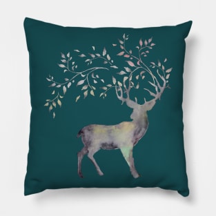 Season Spirit Of Deer Pillow