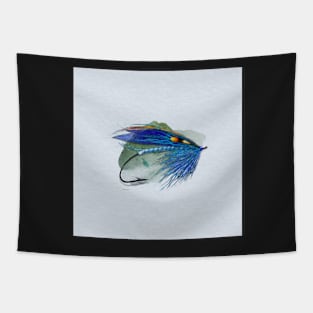 Blue Winter Freestyle Tapestry