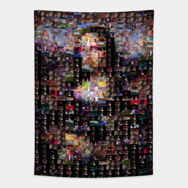 Glona Lisa Tapestry by terrybain