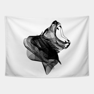 Dramabite Linear lion Tapestry