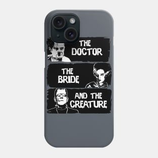 The doctor, the bride and the creature Phone Case