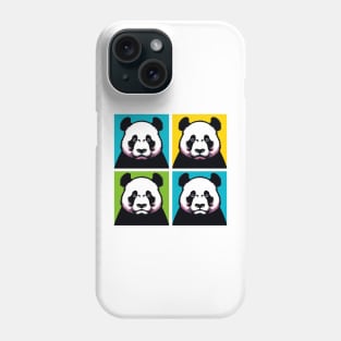 Pop Frown Panda - Funny Panda Art Phone Case