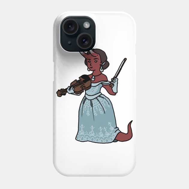 Tiefling Bard Phone Case by NathanBenich