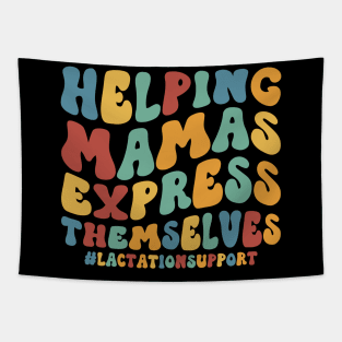 Helping Mamas Express Themselves Funny Lactation Consultant Tapestry