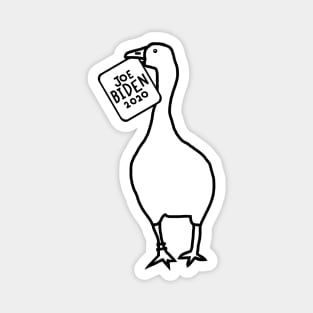 Goose with Stolen Joe Biden 2020 Sign Outline Magnet