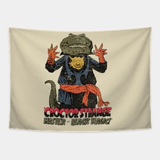 Croctor Strange - retro Tapestry