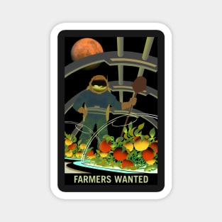 Farmers Wanted for Survival on Mars Magnet