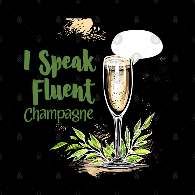 I Speak Fluent Champagne for Champagne Connoisseurs by aneisha