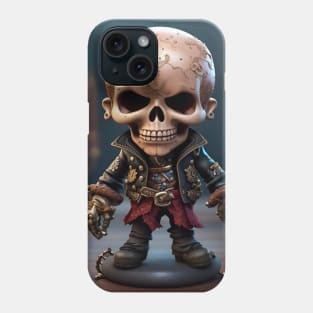 Skull Pirate Bobblehead Phone Case